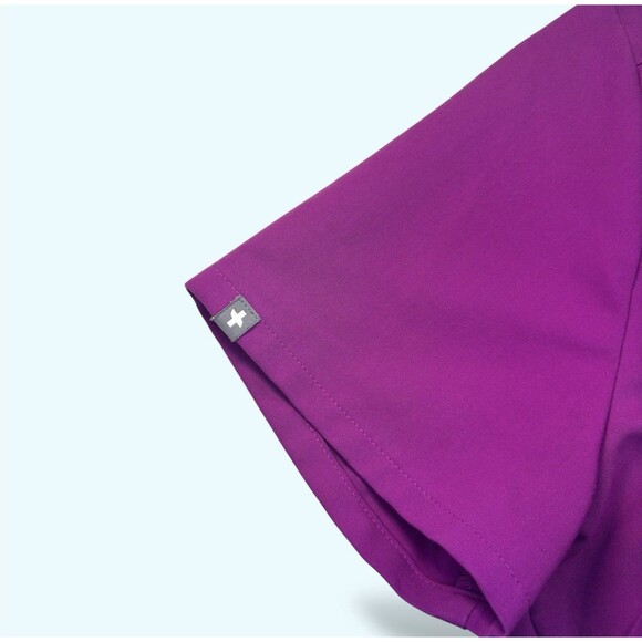 Figs Women's Top in Purple - Picture 3 of 8